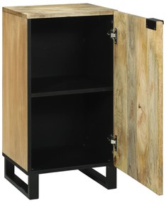vidaXL Πλευρά - 40 x 33.5 x 75 εκ - Μασίφ Ξύλο Μάνγκο
