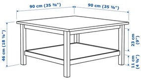 HEMNES τραπέζι μέσης 101.762.87