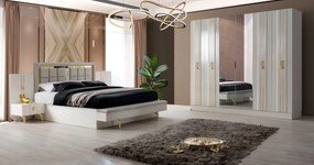 Stewehome Σετ Κρεβατοκάμαρας λευκό 160x200 cm
