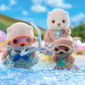 Αρθρωτό Σχήμα Sylvanian Families Las hermanas nutrias marinas Zώα