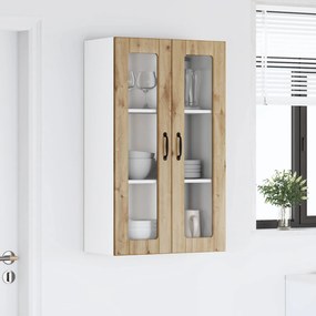 vidaXL Ραφιέρα τοίχου LUCCA Artisan Δρυς 60 x 31 x 100 εκ.