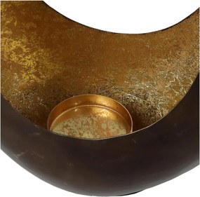 Κηροπήγιο ArteLibre Μπρονζέ Μέταλλο 22x12x30cm