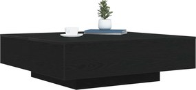 vidaXL Τραπεζάκι σαλονιού Μαύρη Οξυά 100 x 100 x 31 cm