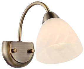 Απλίκα Τοίχου Aca Byron DLX7391WBR Bronze