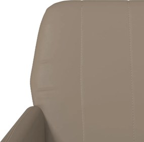 vidaXL Πολυθρόνα Cappuccino 61x78x80 εκ. από Συνθετικό Δέρμα