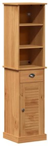 vidaXL Σετ Επίπλων Μπάνιου με ράφι VIGO 2 pcs Καφέ και Καραμέλα καφέ