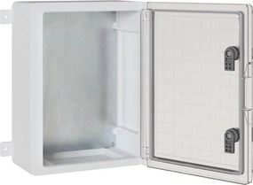 vidaXL Ντουλάπι Ελέγχου Γκρι 37 x 19,5 x 40 εκ ΑΒΣ Πλαστικό