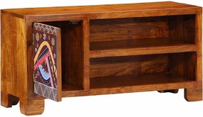 vidaXL Ντουλάπι τηλεόρασης πολύχρωμο 90x30x45 μασίφ ξύλο ακακίας