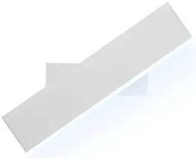 POWERTECH LED φωτιστικό τοίχου HLL-0171, 15W, 4000K, 1200lm, μεταλλικό, λευκό