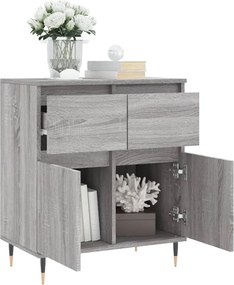 vidaXL Ντουλάπι Γκρι Sonoma 60x35x70 εκ. από Επεξεργασμένο Ξύλο