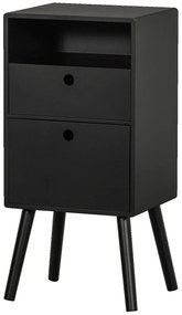 Κομοδίνο DE EEKHOORN Ozzy nightstand high wood black 374053-Z-0071