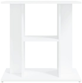 vidaXL Βάση Ενυδρείου Λευκή 60 x 30 x 60 εκ. από Επεξεργασμένο Ξύλο