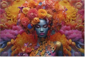 Πίνακας Home ESPRIT Έντυπη 150 x 0,04 x 100 cm