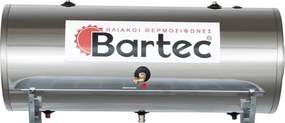 Μπόιλερ ηλιακού Bartec Premium Glass INOX 430BA 150L τριπλής ενέργειας