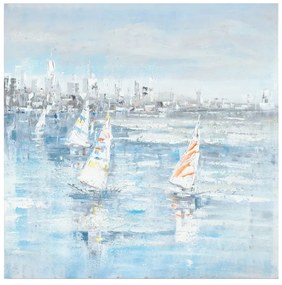 Πίνακας σε καμβά Watery Inart 100x3x100εκ Υλικό: FIR WOOD - CANVAS 296-000016