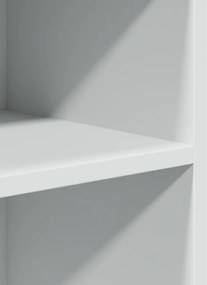 vidaXL Βοηθητικό Τραπέζι με Ρόδες Λευκό 55x60x78 εκ. Επεξεργ. Ξύλο