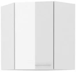 Κρεμαστό ντουλάπι γωνιακό Lyona 60x60 GN 72 1F-Leuko