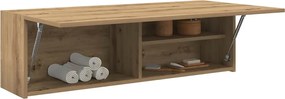 vidaXL Ντουλάπι τοίχου μπάνιου Artisan Oak 100x25x30 cm
