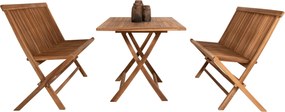 ΣΕΤ ΤΡΑΠΕΖΑΡΙΑΣ ΕΞΩΤ. ΧΩΡΟΥ 3ΤΜΧ KENDALL HM11952 ΜΑΣΙΦ ΞΥΛΟ TEAK ΦΥΣΙΚΟ