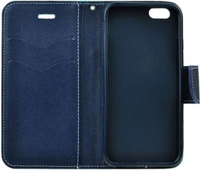 Fancy Book Samsung Galaxy J8 2018 Βεραμάν/Σκούρο Μπλε
