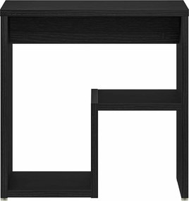 vidaXL Κομοδίνο Μαύρη Οξυά 40 x 30 x 40 εκ Επεξεργασμένο ξύλο