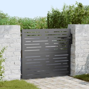 vidaXL Πύλη Κήπου, Πύλη κήπου 85x100 εκ. από χάλυβα Corten με τετράγωνο σχέδιο