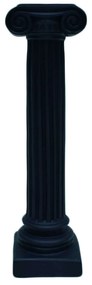 Κηροπήγιο Isokrates S351132B 23x6x6cm Black Sophia Ceramic
