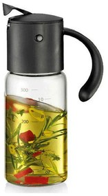 Δοχείο Λαδιού-Ξιδιού Με Ροή 1310971030 300ml Black-Clear Kuchenprofi Γυαλί
