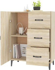 vidaXL Ντουλάπι Sonoma Δρυς 69,5 x 34 x 90 εκ. από Επεξεργασμένο Ξύλο