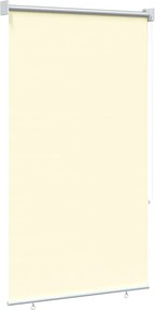 vidaXL Ρολό Κουρτίνα UV Προστασία Κρεμ 60 x 140 cm Πολυεστέρας