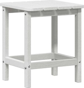 vidaXL Τραπεζάκι Πλευράς Λευκό 38 x 38 x 46 εκ. Πολυαιθυλένιο