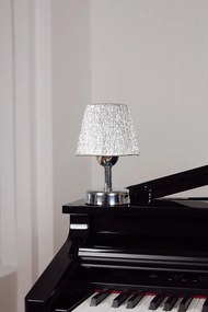 Stewehome Μοντέρνα Πλεκτή Λάμπα LED Ασύρματη 14x21x21 cm