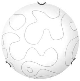 Φωτιστικό Πλαφονιέρα Aca Puzzle XD05300 White