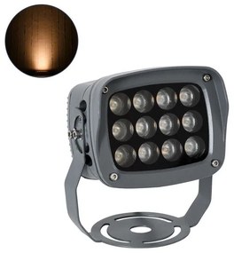 FLOOD-XENA 90120 Προβολέας Σποτ Wall Washer LED 12W 1260lm 10° AC 220-240V Αδιάβροχο IP65 Αρχιτεκτονικό Πορτοκαλί 2 Globostar 90120 Ανθρακί
