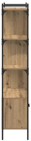 vidaXL Βιβλιοθήκη Επεξεργασμένο ξύλο