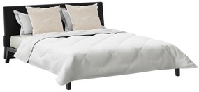vidaXL Χειμερινό Παπλωματοθήκη 3 pcs Λευκό 200 x 220 cm Μικροΐνες