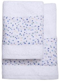 Πετσέτες Παιδικές Νίνα (Σετ 2τμχ) Ciel Viopros Σετ Πετσέτες 70x130cm 100% Βαμβάκι