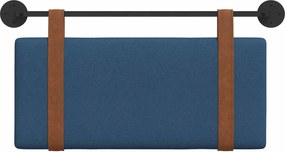 vidaXL Κρεμαστό Κεφαλάρι Μπλε Αντίκα PU