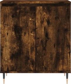 vidaXL Ντουλάπι Καπνιστή Δρυς 60x35x70 εκ. από Επεξεργασμένο Ξύλο