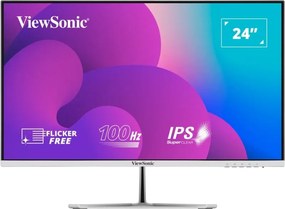 Viewsonic VX2476-SMH IPS Monitor 23.8" FHD 1920x1080 με Χρόνο Απόκρισης 4ms GTG, F