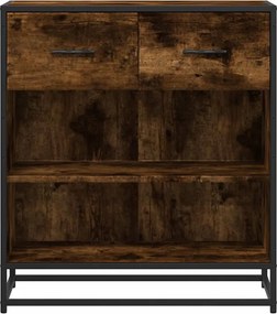 vidaXL Ντουλάπι Καπνιστή Δρυς 68x35x76 εκ. από Επεξεργασμένο Ξύλο