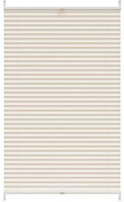 vidaXL Πλισέ ρόλερ σκίασης 80x150cm Κρεμ