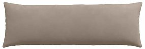 vidaXL Μαξιλάρι Καναπέ 2 pcs Taupe 120 x 40 cm ύφασμα