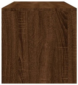 vidaXL Τραπεζάκι Σαλονιού Καφέ Δρυς 100x40x40 εκ. Επεξεργασμένο Ξύλο