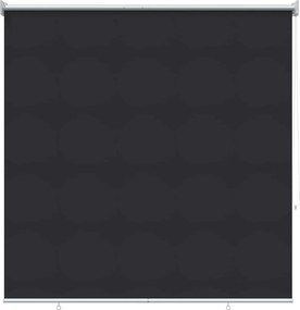 vidaXL Ρολό Κουρτίνα UV Προστασία Ανθρακί 140 x 140 cm Πολυεστέρας