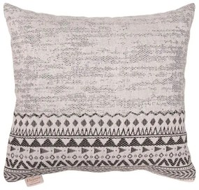 Μαξιλαροθήκη Διακοσμητική 3021 Grey Viopros 42X42 100% Cotton