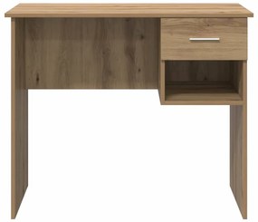 vidaXL Γραφείο artisan δρυς 90 x 49.5 x 75 εκ. Επεξεργασμένο ξύλο