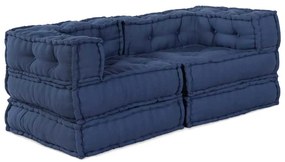 vidaXL Μαξιλάρι 2 pcs Μπλε 70 x 70 x 54 εκ Πολυεστέρας