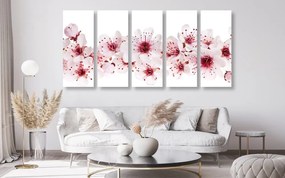 5 μέρη εικόνα άνθη κερασιάς - 100x50
