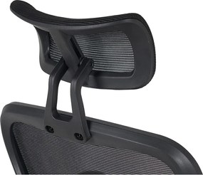 A6225 ΜΑΥΡO MESH ΠΟΛΥΘΡΟΝΑ ΓΡΑΦΕΙΟΥ